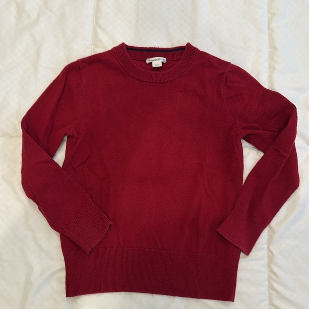 Crewcuts crew neck cotton sweater